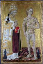 欧洲12-19世纪油画六_GIOVANNI di Paolo - Saints Fabian and Sebastian